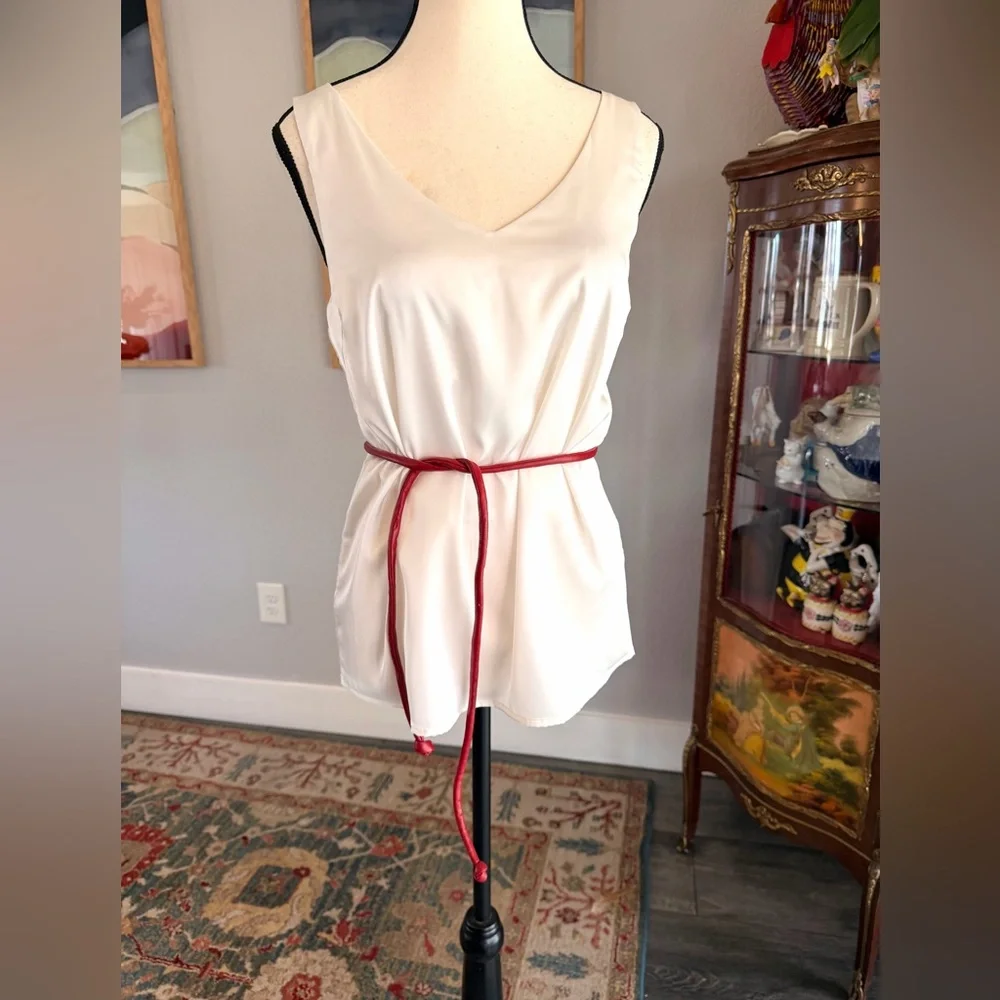 Multicolor Leather Skinny Belt Bundle